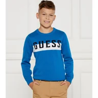 Swetry dla chłopców - Guess Sweter | Regular Fit - miniaturka - grafika 1