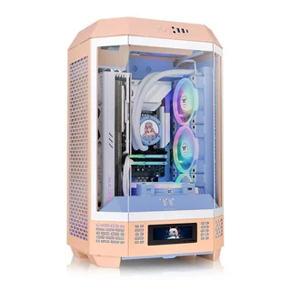 Thermaltake Tower 300 Peach Fuzz Micro Tower Brzoskwinia CA-1Y4-00SKWN-00 - Obudowy komputerowe - miniaturka - grafika 1