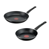 Zestawy garnków i patelni - TEFAL ZESTAW PATELNI MAESTRO BLACK 20/26cm B5829302 - miniaturka - grafika 1