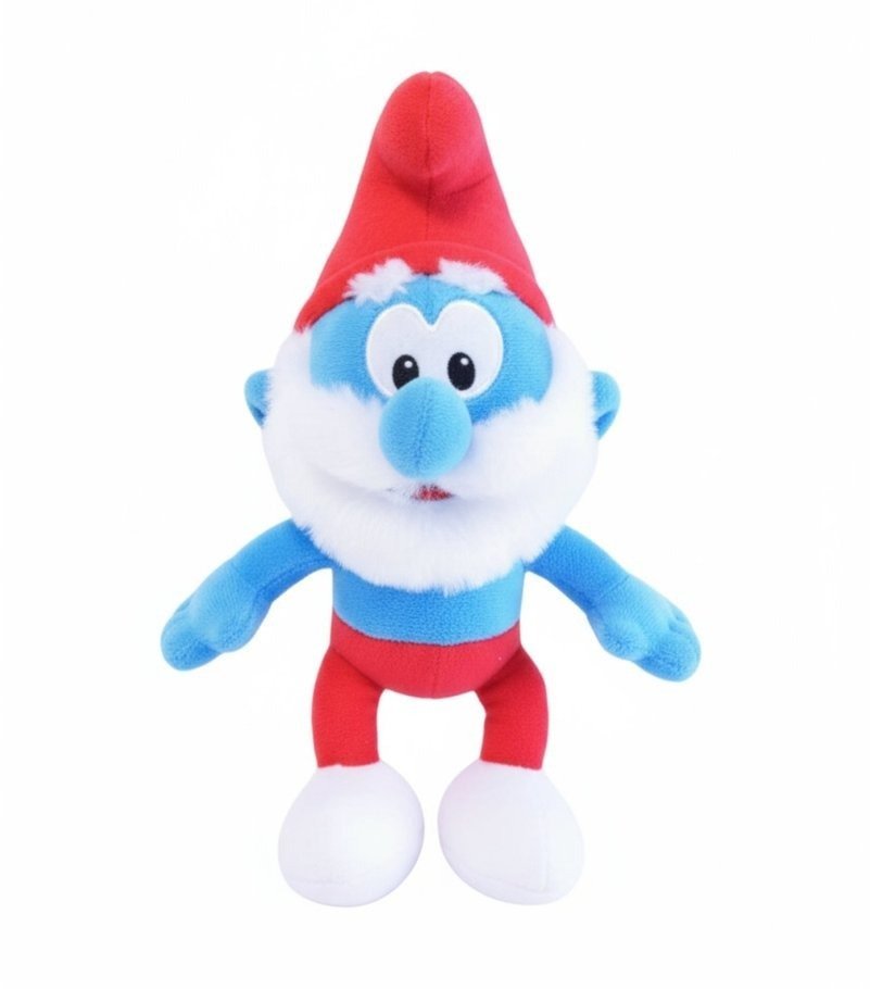 MASKOTKA PLUSZAK ORYGINALNY PAPA SMERF PRZYTULANKA BAJKA - 25cm
