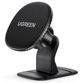 Uchwyty samochodowe do telefonów - Ugreen Ugreen magnetyczny uchwyt samochodowy na telefon samoprzylepny do deski rozdzielczej czarny (LP292) 80785-ugreen - miniaturka - grafika 1