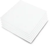 Filamenty i akcesoria do drukarek 3D - Plexi mrożona satynowa - biała - 3mm - 200x200mm - 5szt.} - miniaturka - grafika 1