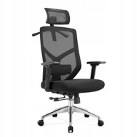 Fotele i krzesła biurowe - KRZESŁO ERGONOMICZNE ROSA REGULOWANE PODŁOKIETNIKI do 150kg - miniaturka - grafika 1