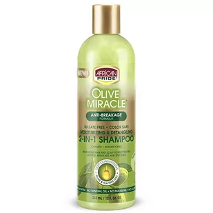 African Pride, Olive Miracle 2 in 1 Shampoo, Szampon do włosów, 355l - Szampony do włosów African Pride, Olive Miracle 2 in 1 Shampoo, Szampon do włosów, 355l - Szampony do włosów - miniaturka - grafika 1