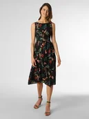 Sukienki - Swing - Damska sukienka wieczorowa, niebieski|wielokolorowy - miniaturka - grafika 1