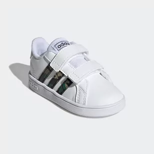 Buty dla dzieci Adidas Grand Court - Odzież sportowa dziecięca - miniaturka - grafika 1