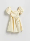 Sukienki - Reserved - Sukienka mini - jasnożółty - miniaturka - grafika 1