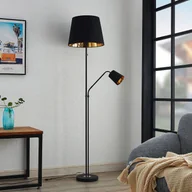 Lampy stojące - Lindby Efalia lampa podłogowa z lampką do czytania - miniaturka - grafika 1