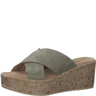 s.Oliver Damskie 5-27212-42 sandały przesuwne, Pistachio, 40 EU - Moda i Uroda OUTLET - miniaturka - grafika 1