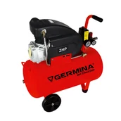 Sprężarki i kompresory - GERMINA Kompresor olejowy 230V 50L 8bar - miniaturka - grafika 1