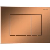 Przyciski spłukujące - Mexen Tex 02 przycisk spłukujący, różowe złoto błyszczący - 6102-09 - miniaturka - grafika 1