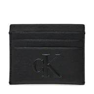 Etui na dokumenty i karty - Etui na karty kredytowe Calvin Klein Jeans LV04K1026G Czarny - miniaturka - grafika 1