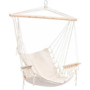 FOTEL HAMAKOWY BOHO W KOLORZE BEŻOWYM - Hamaki FOTEL HAMAKOWY BOHO W KOLORZE BEŻOWYM - Hamaki - miniaturka - grafika 1