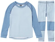 Pozostała odzież narciarska - Bielizna termiczna Helly Hansen K HH GRAPHIC LIFA MERINO SET 128 - miniaturka - grafika 1
