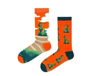 Skarpetki męskie - Skarpetki nie do pary - Warszawska Syrenka 36-40 - miniaturka - grafika 1