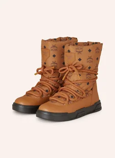 Mcm Botki Skyward braun - Kozaki damskie - miniaturka - grafika 1