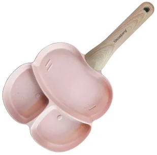 Mała różowa patelnia do smażenia jajek P8-C75 - Patelnie Mała różowa patelnia do smażenia jajek P8-C75 - Patelnie - miniaturka - grafika 1