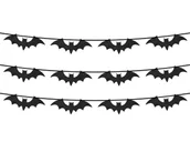 Halloween - Girlanda na Halloween - Nietoperze - 500 cm - miniaturka - grafika 1