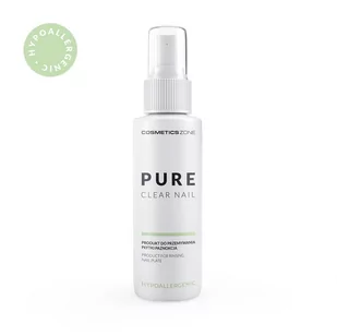 Cleaner odtłuszczacz hipoalergiczny Pure Clear Nail 100ml - Zmywacze i cleanery do paznokci - miniaturka - grafika 1