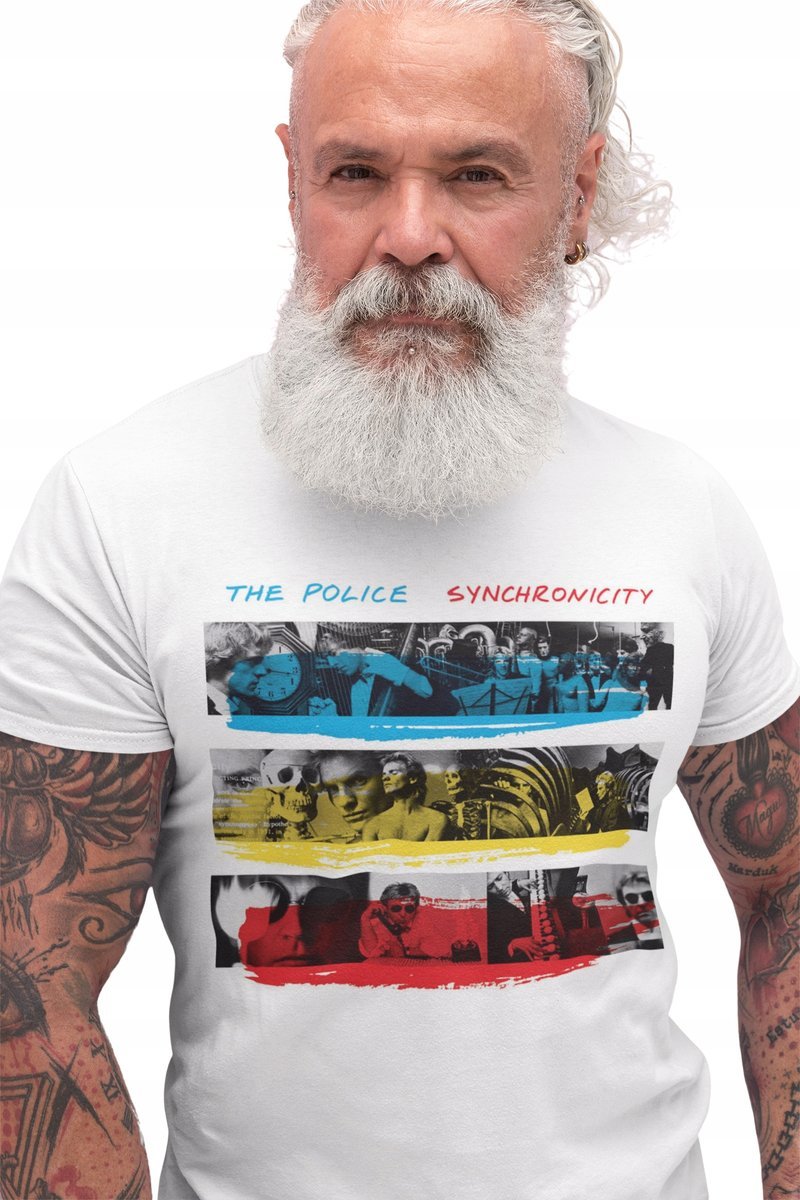 STING THE POLICE Koszulka Męska T-Shirt 8 WZORÓW L