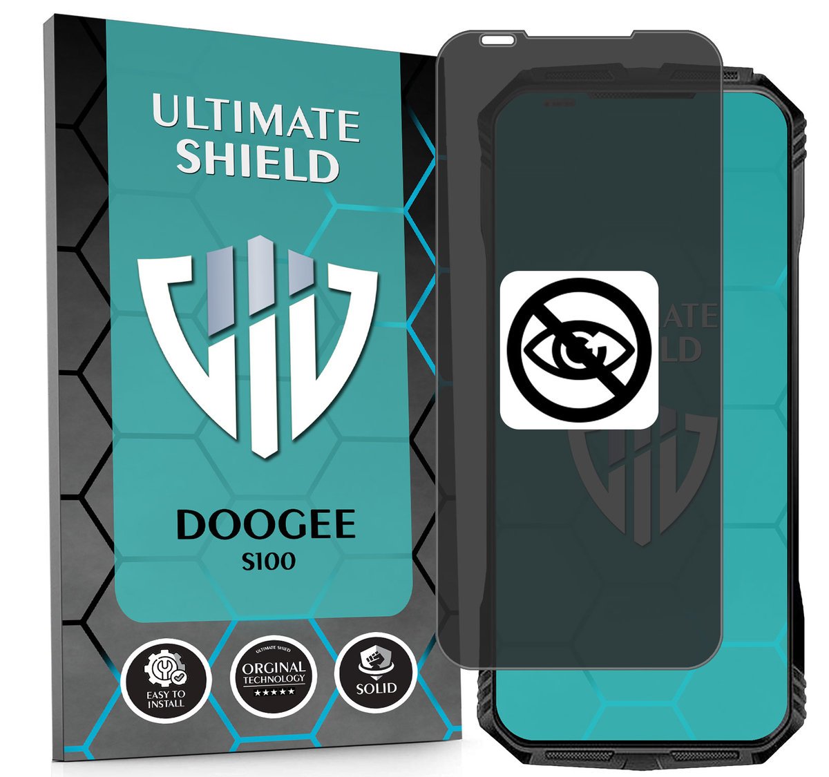 NAJLEPSZA FOLIA 5D ANTYSZPIEGOWSKA DO DOOGEE S100 HYDROŻELOWA MATOWA
