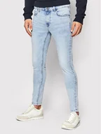 Spodnie męskie - Only & Sons Jeansy Warp Life 22020748 Niebieski Skinny Fit - miniaturka - grafika 1