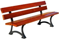 Ławki ogrodowe - ławeczka parkowa 150 cm A1-P34 - miniaturka - grafika 1