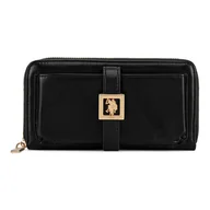 Portfele - U.S. POLO ASSN. WIUXT8505WVP Czarny - miniaturka - grafika 1