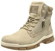 Półbuty męskie - Mustang Męskie buty sznurowane 4159-605, kolor taupe, 44 EU - miniaturka - grafika 1