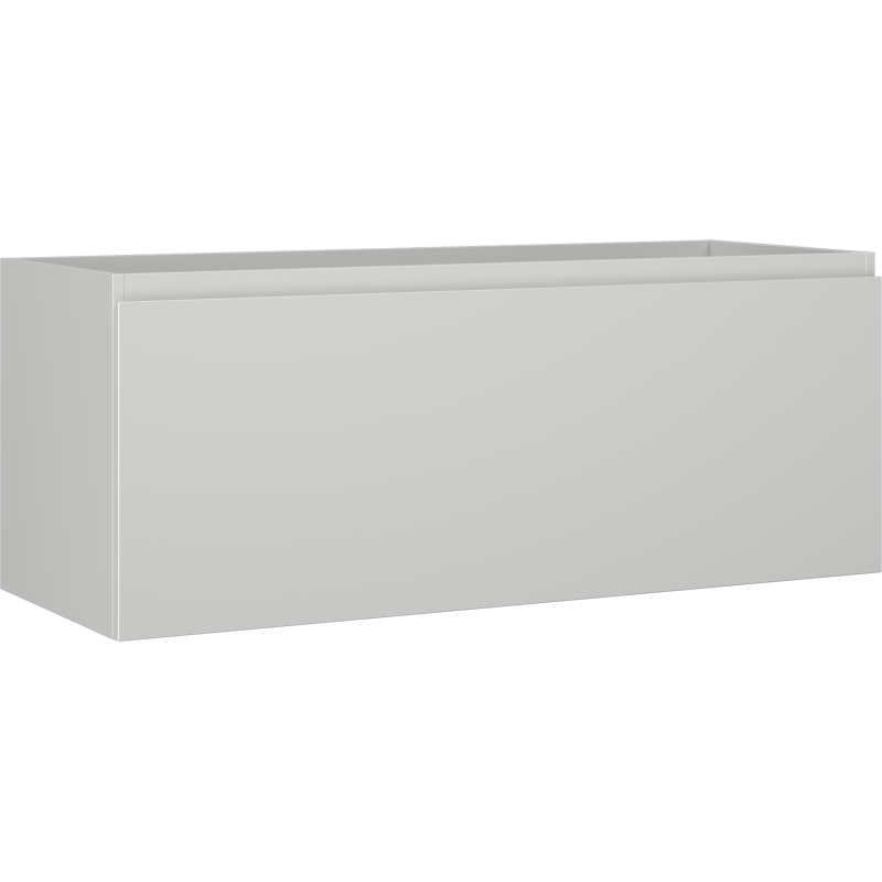 Mexen Orio szafka łazienkowa podumywalkowa 120 cm, 1 szuflada, szara mat - 91A10-12047-1-BF62