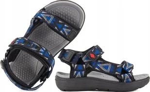 Lee Cooper Sandały dla dzieci Lee Cooper niebieskie LCW-22-34-0964K 33 - Buty dla dziewczynek - miniaturka - grafika 1