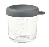 Zestawy naczyń dla dzieci - BEABA Pojemnik słoiczkek szklany z zamknięciem 250 ml Mineral - miniaturka - grafika 1