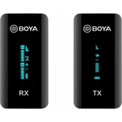Akcesoria fotograficzne - Boya Zestaw bezprzewodowy BY-XM6-S1 z jednym mikrofonem - miniaturka - grafika 1