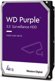 Dysk twardy Western Digital Purple 4TB 5400rpm 256MB WD43PURZ 3.5 SATA III (0718037897387) - Dyski HDD - miniaturka - grafika 1
