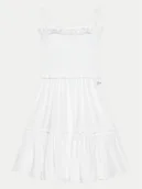 Sukienki i spódniczki dla dziewczynek - Guess Sukienka codzienna J4GK27 WG5S2 Biały Flare Fit - miniaturka - grafika 1