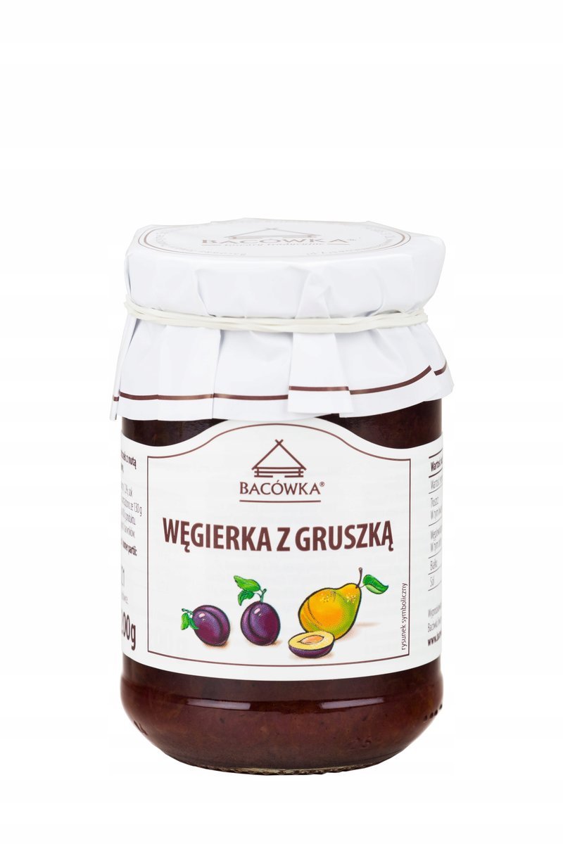 Węgierka z Gruszką 200g Bacówka dżem