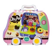 Zabawki AGD - Mega Creative Zestaw kuchenny w walizce Lodziarnia - miniaturka - grafika 1