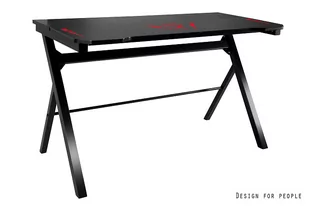 Biurko DYNAMIQ V8 czarne - KUP TANIEJ Z KODEM "SALE" ❤ - Biurka dla dzieci - miniaturka - grafika 1