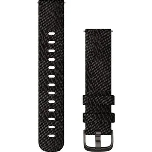 Pasek do Garmin Approach S12/D2 Air X10 QuickFit 20 Czarny - Akcesoria do smartwatchy - miniaturka - grafika 1