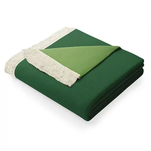 Zielony koc z domieszką bawełny AmeliaHome Franse, 150x200 cm - Koce - miniaturka - grafika 1