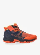 Buty trekkingowe męskie - Buty turystyczne męskie Mammut Sertig II Mid GTX - hot red/marine - miniaturka - grafika 1