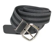 Paski - Pasek Gumowa Plecionka Polska Galanteria (PL) XXL Rozciągliwy SZARO-CZARNY 40 mm Klamra Tradycyjna Uniwersalny Zakres Zapinania - miniaturka - grafika 1