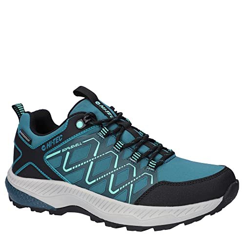 Hi-Tec Damskie buty trekkingowe DIAMONDE Low WP WOMENS-O010464-061-8, ważka/czarny/Florida Keys, 42 EU