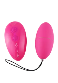 Wibratory i masażery - Wibrator - Egg Remote control. Func.:10.Pink.AAA - grafika 1