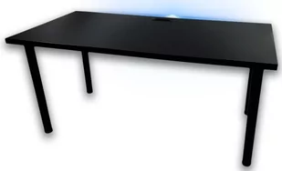 Biurko gamingowe, TOP model 2, czarne, blat 36mm, 160x80 cm - Biurka gamingowe - miniaturka - grafika 1