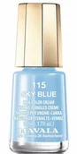 Lakiery do paznokci - Mavala Mini lakier do paznokci 115 Sky Blue - miniaturka - grafika 1