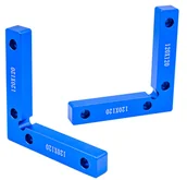 Inne urządzenia pomiarowe - Kątowniki precyzyjne 90° 120x120 mm komplet FALON-TECH - miniaturka - grafika 1