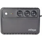 Zasilacze awaryjne UPS - ENERGENIE ZASILACZ AWARYJNY UPS DESKTOP UPS 1000VA LED 3X SCHUKO 230V OUT - miniaturka - grafika 1