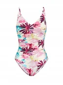 Stroje kąpielowe - TRIUMPH JEDNOCZĘŚCIOWY KOSTIUM KĄPIELOWY W KOLOROWE KWIATY 48 J5D - miniaturka - grafika 1