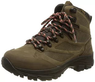Damskie Buty JACK WOLFSKIN REBELLION TEXAPORE MID W 4051191-5298 – Brązowy - Buty dla dziewczynek - miniaturka - grafika 1